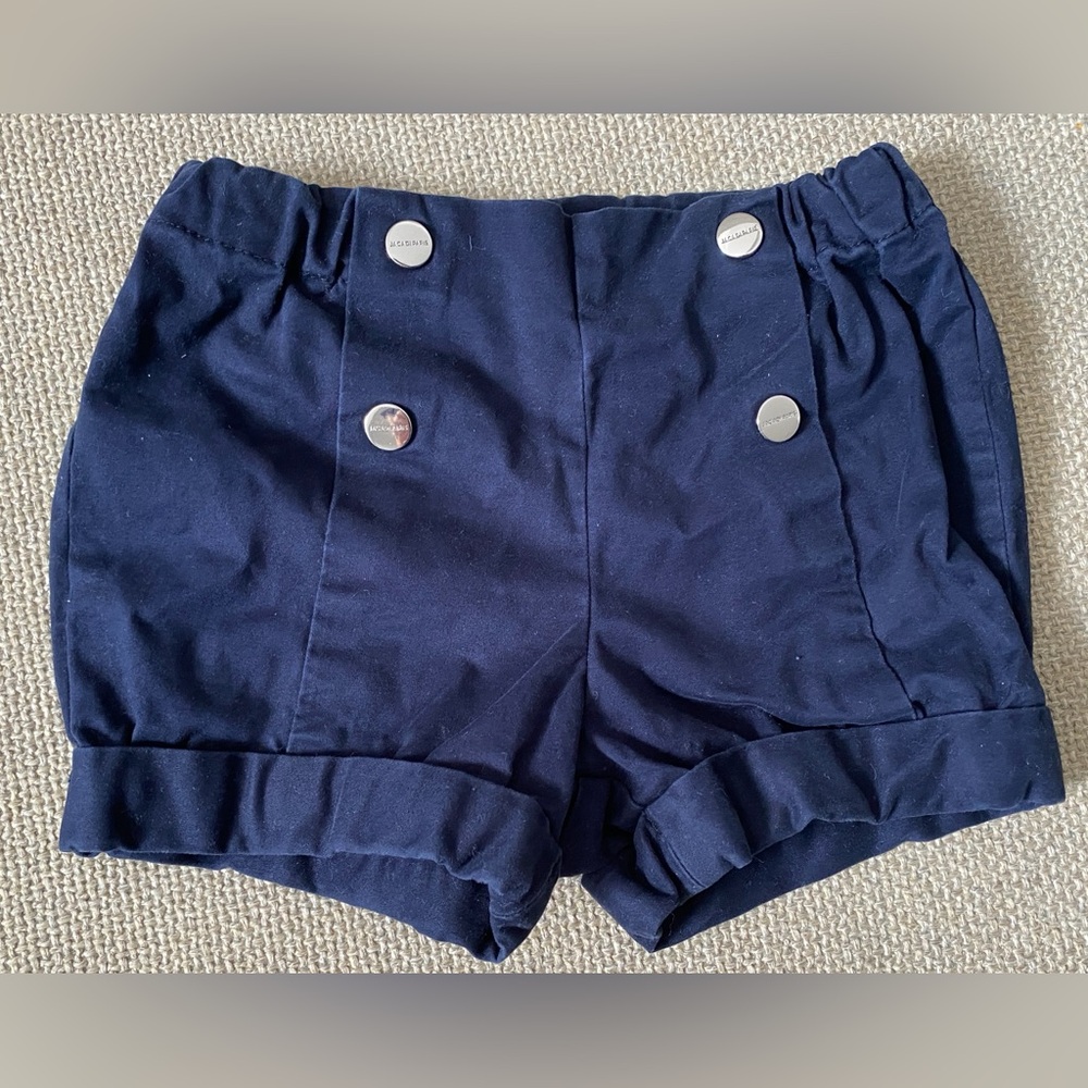 Jacadi baby navy shorts